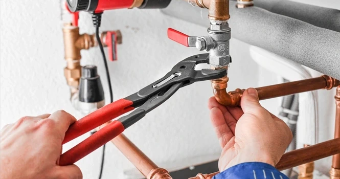 heating pipe repair
